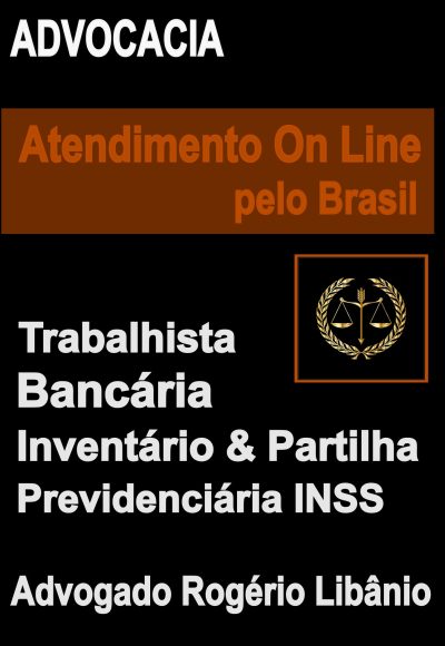 PLACA DE ADVOCACIA ATENDIMENTO ON LINE
